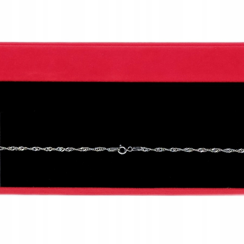 Łańcuszek srebrny 925 Singapur APHORA – 55 cm / 2,2 mm