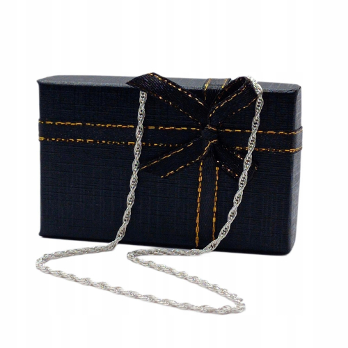 Łańcuszek srebrny 925 potrójny ankier skręcony APHORA – 45 cm / 2,2 mm