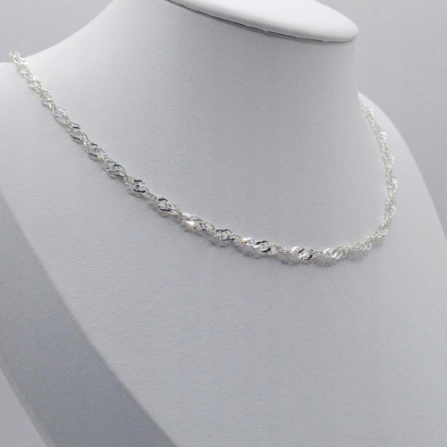 Łańcuszek srebrny 925 Singapur APHORA – 50 cm / 3,0 mm