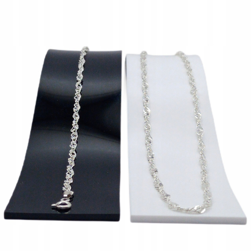 Łańcuszek srebrny 925 Singapur APHORA – 50 cm / 3,0 mm