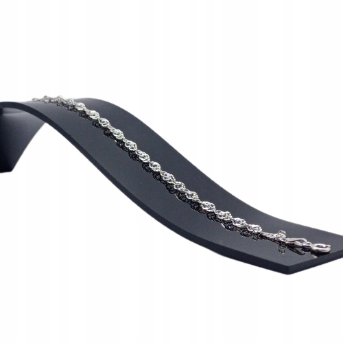 Bransoletka srebrna damska 925 APHORA – Singapur 18 cm / 3,0 mm