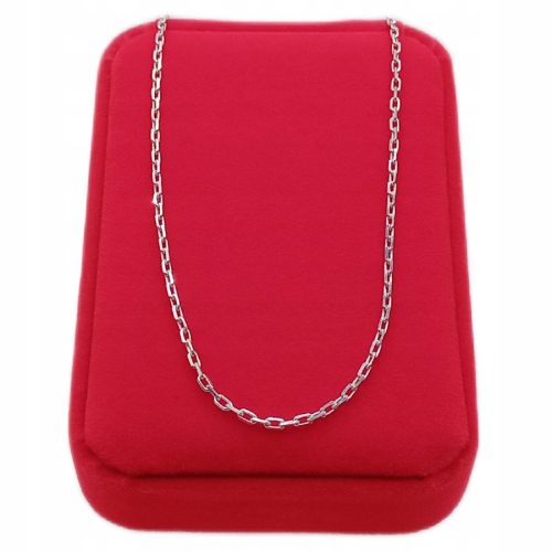 Łańcuszek srebrny 925 ankier diamentowany APHORA – 45 cm / 2 mm