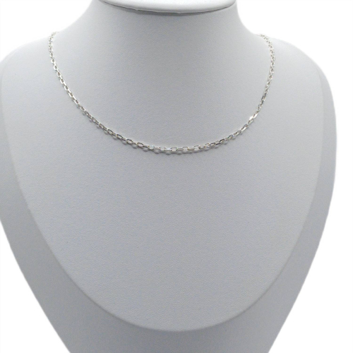 Łańcuszek srebrny 925 ankier diamentowany APHORA – 55 cm / 2 mm