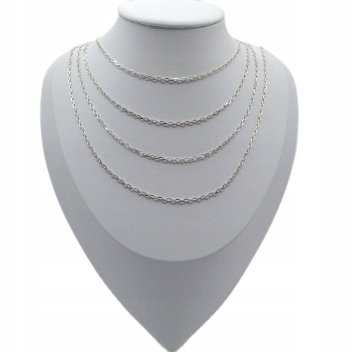 Łańcuszek srebrny 925 ankier diamentowany APHORA – 55 cm / 2 mm