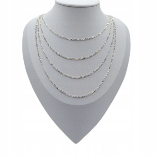 Łańcuszek srebrny 925 ankier płaski APHORA – 40 cm / 2 mm