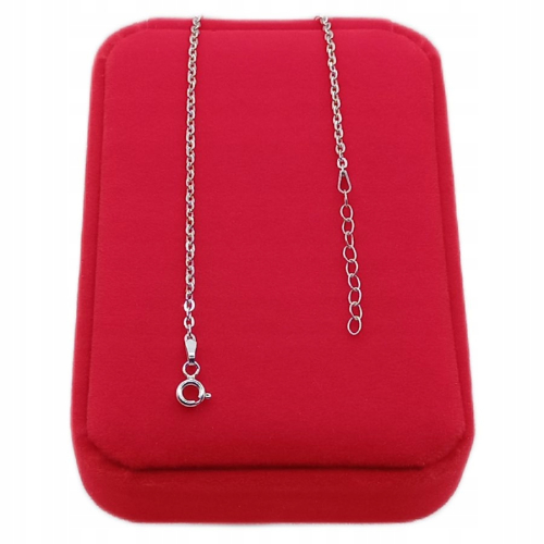 Bransoletka srebrna damska 925 APHORA – Ankier 18+3cm / 2mm