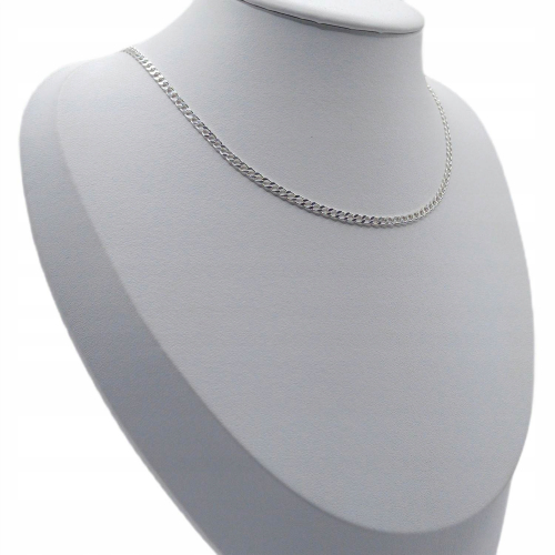 Srebrny łańcuszek męski 925 PANCERKA – APHORA, 50 cm / 2,5 mm