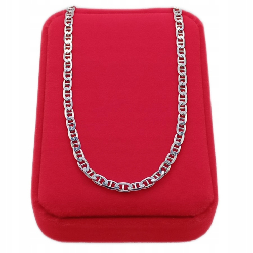 Srebrny łańcuszek męski 925 GUCCI – APHORA, 60 cm / 3,7 mm