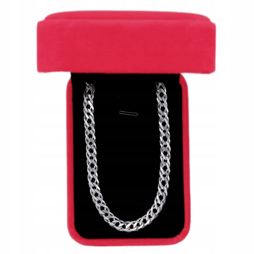 Srebrny łańcuszek męski 925 ROMBUS – APHORA, 65 cm / 6,0 mm