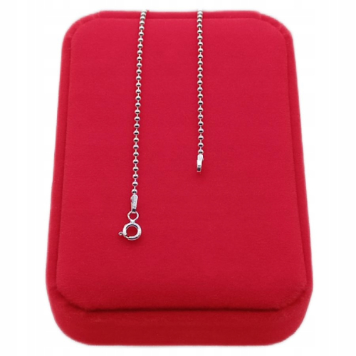 Bransoletka srebrna damska 925 APHORA – kulki 17 cm / 1,8 mm