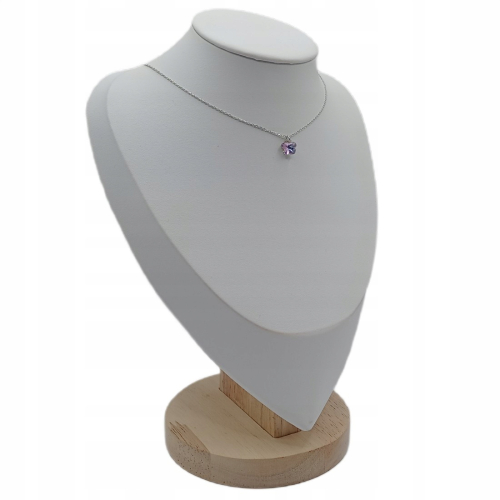 Łańcuszek srebrny 925 APHORA – ankier, celebrytka z zawieszką / 40 cm + 5 cm