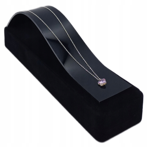 Łańcuszek srebrny 925 APHORA – ankier, celebrytka z zawieszką / 40 cm + 5 cm