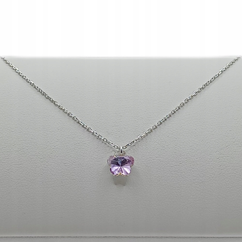 Łańcuszek srebrny 925 APHORA – ankier, celebrytka z zawieszką / 40 cm + 5 cm