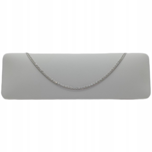 Bransoletka srebrna na nogę 925 APHORA – podwójna Ankier + Żmijka regulowana