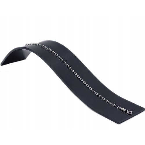 Srebrna bransoletka 925 NA RĘKĘ Ankier Diamentowany 17+3 cm APHORA