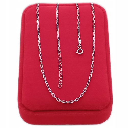 Srebrna bransoletka 925 NA RĘKĘ Ankier Diamentowany 17+3 cm APHORA