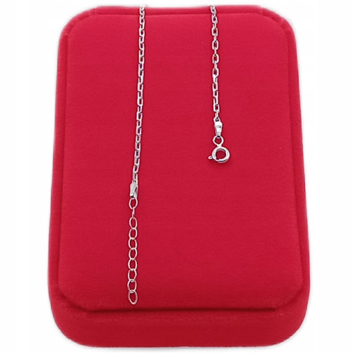 Srebrna bransoletka 925 NA RĘKĘ Ankier Diamentowany 18+3 cm APHORA