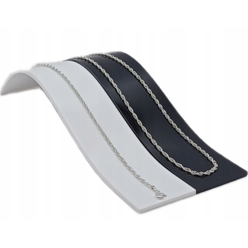 Srebrna bransoletka 925 NA RĘKĘ Ankier Skręcony 18 +3 cm regulacja APHORA