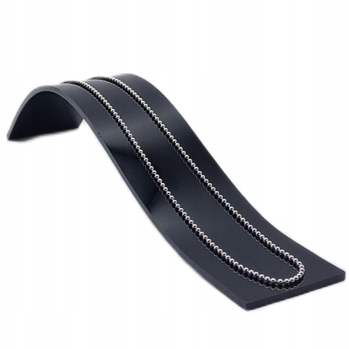 Łańcuszek srebrny 925 kuleczki APHORA – 55 cm / 1,8 mm