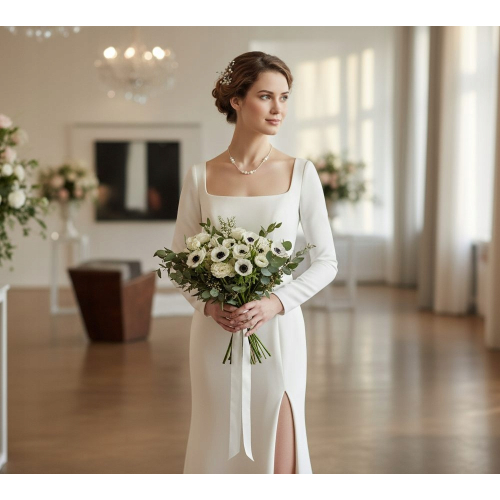 Łańcuszek srebrny 925 multi kryształki białe kulki snake żmijka APHORA – 45 cm / regulacja