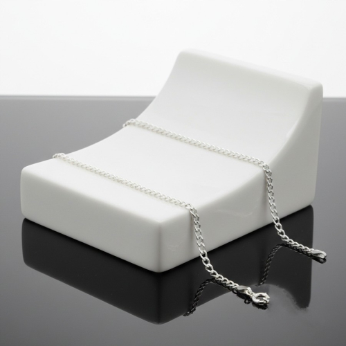 Srebrna bransoletka na rękę 925 męska Pancerka 20cm APHORA