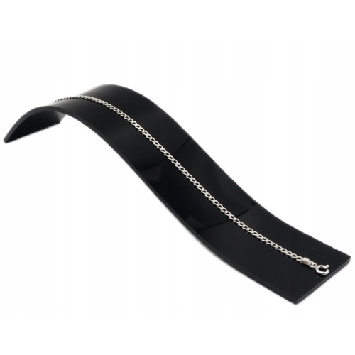 Srebrna bransoletka na rękę 925 męska Pancerka 20cm APHORA