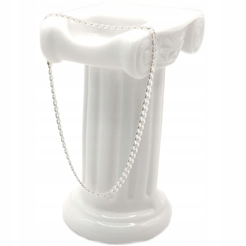 Srebrna bransoletka na rękę 925 męska Pancerka 20cm APHORA