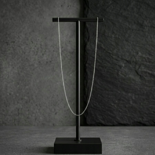 Srebrny łańcuszek 925 Ankier Celebrytka 40+ 5cm APHORA